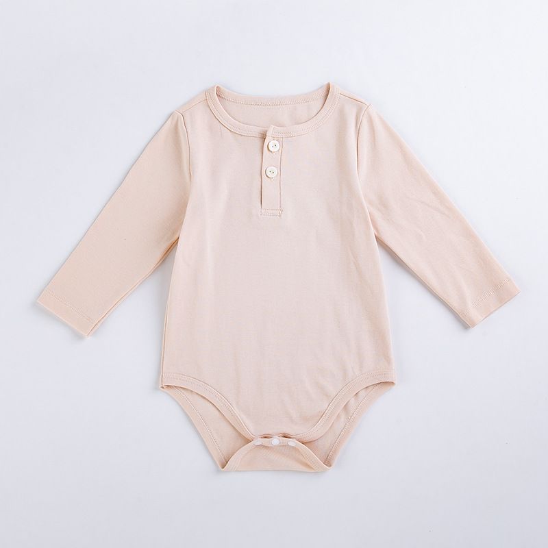 あき 限定価格 ベージュ 女の赤ちゃん 秋と冬 長袖 ロンパース付き