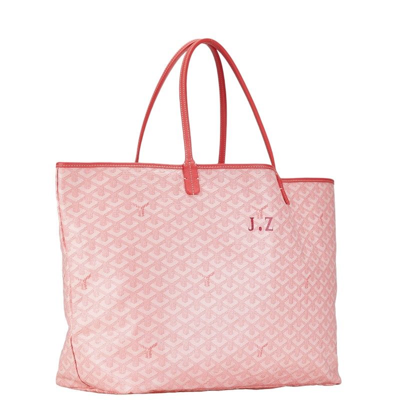 ゴヤール サンルイPM 「J.Z」マーカージュ SAC SAINT LOUIS PINK ハンドバッグ トートバッグ ローズピンク レザー レディース  GOYARD【1-0162377】 - メルカリ