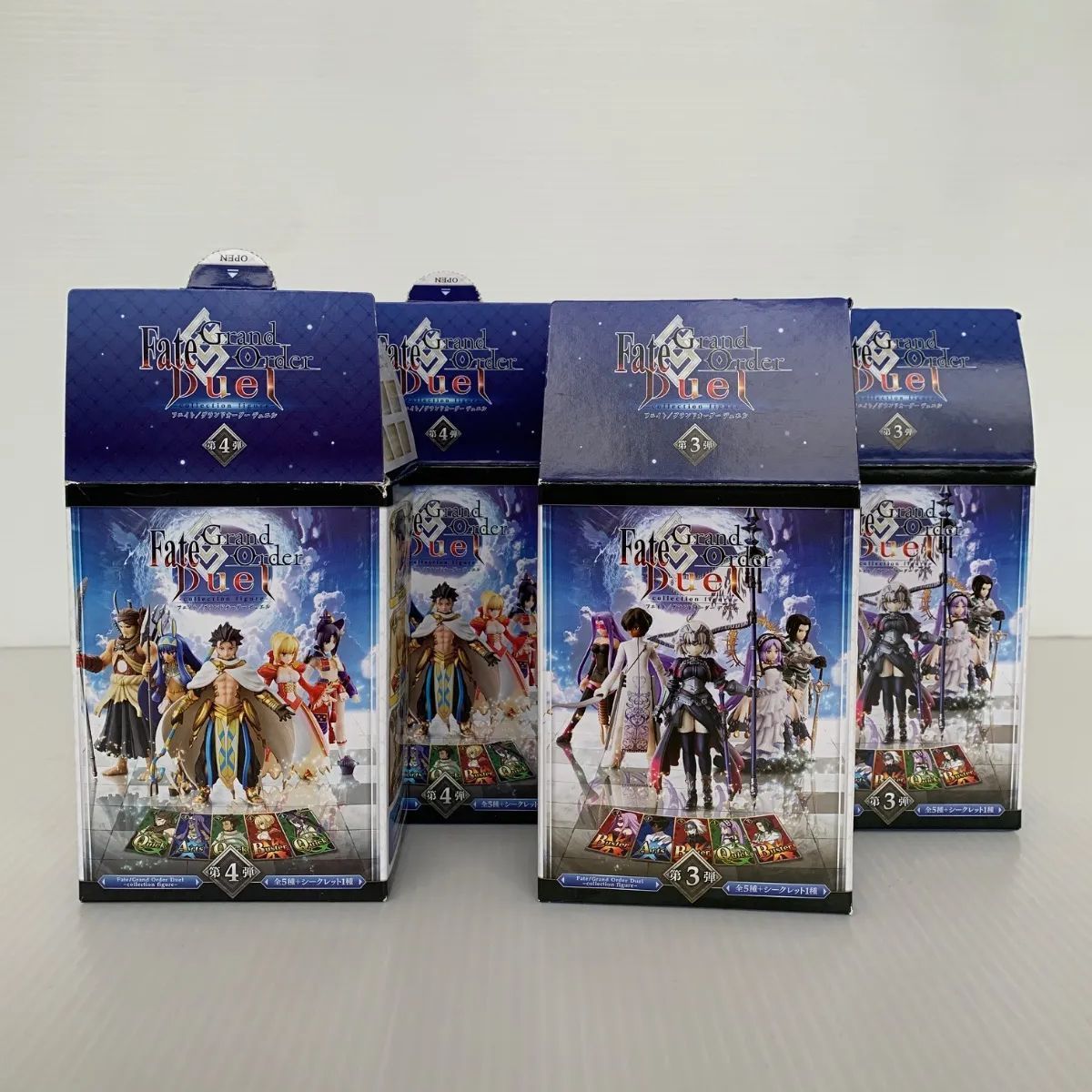 Fate Grand Order フィギュア4体セット トレーディングフィギュア FA4