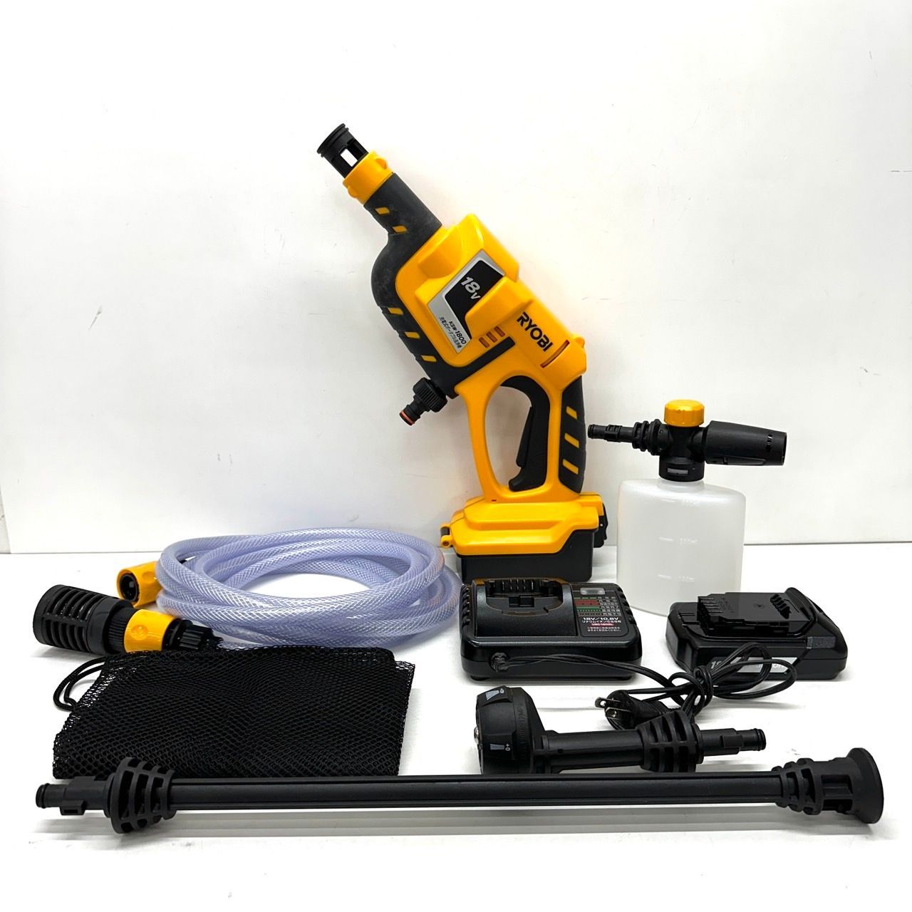 中古 RYOBI リョービ 充電式ポータブル洗浄機 KSW-1800 動作確認済み - メルカリ