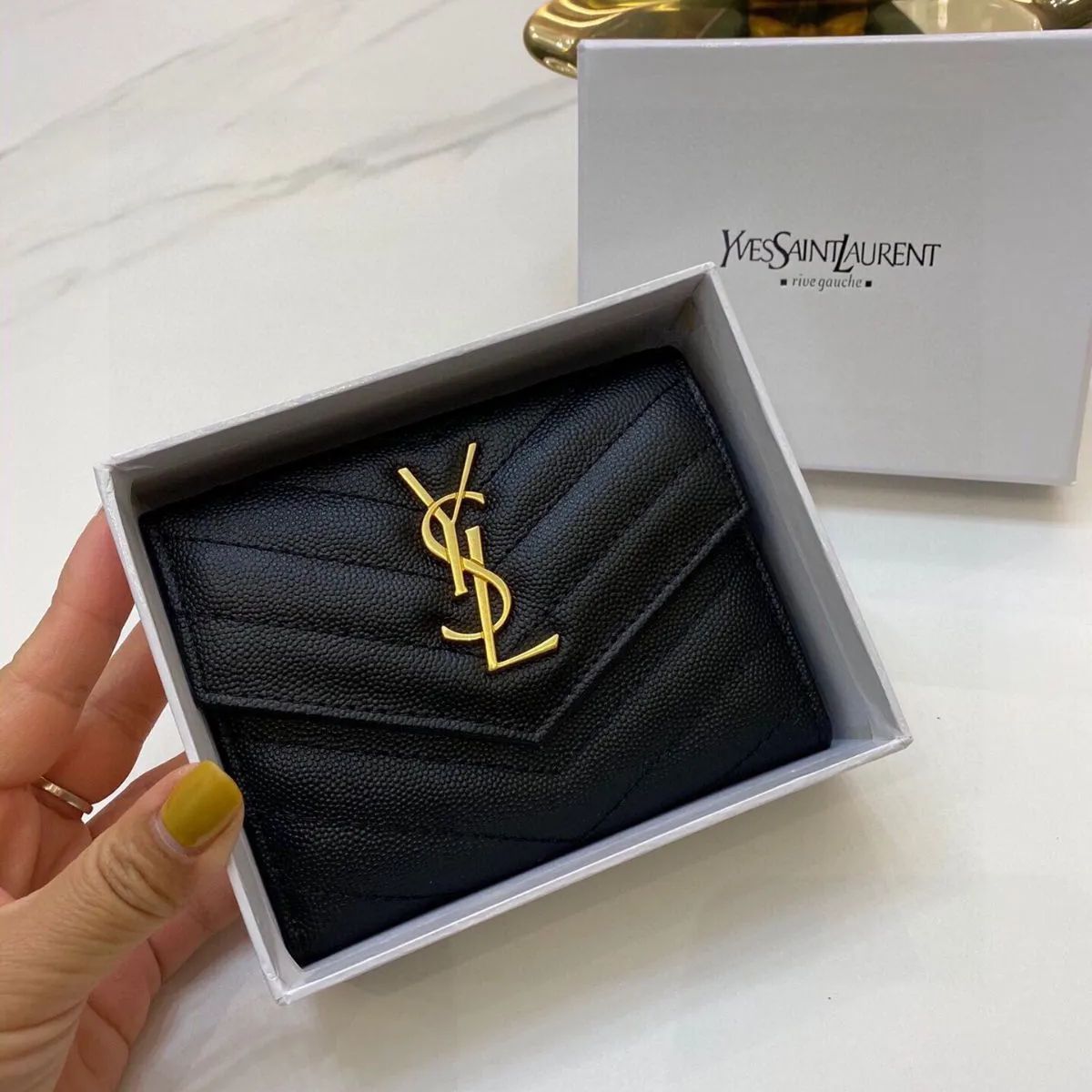 ☆良品☆✨ Saint laurent paris サンローラン パリ YSL 財布 ...