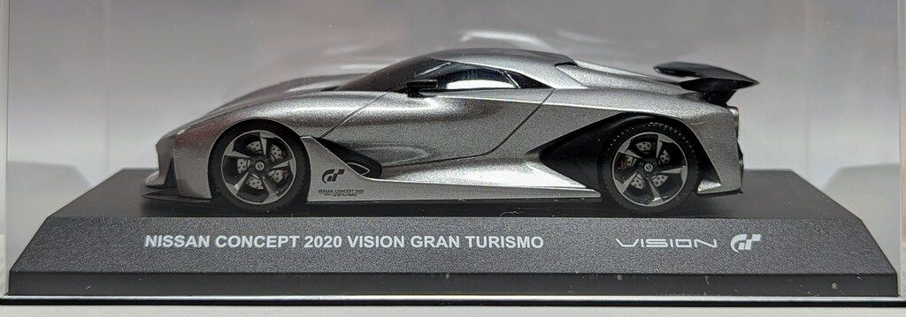 京商 1/43 NISSAN CONCEPT 2020 VISION GRAN TURISMO CARBON