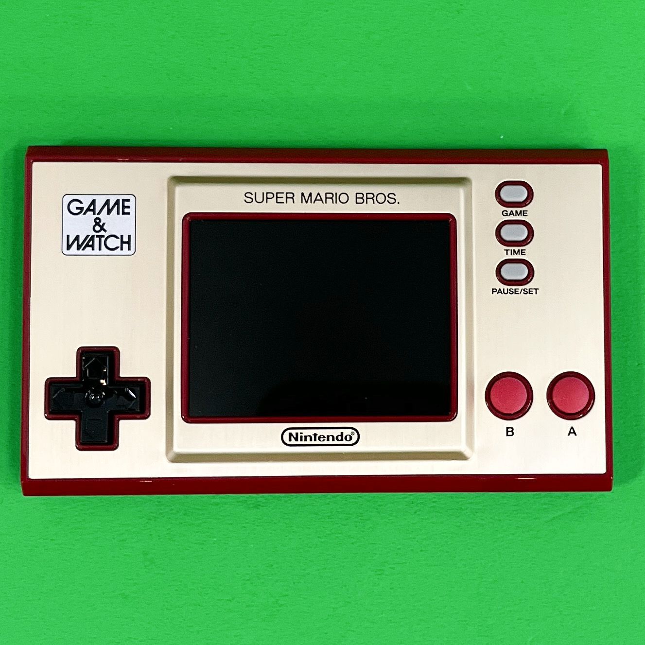 ケーブル未開封】ゲーム＆ウォッチ スーパーマリオブラザーズ