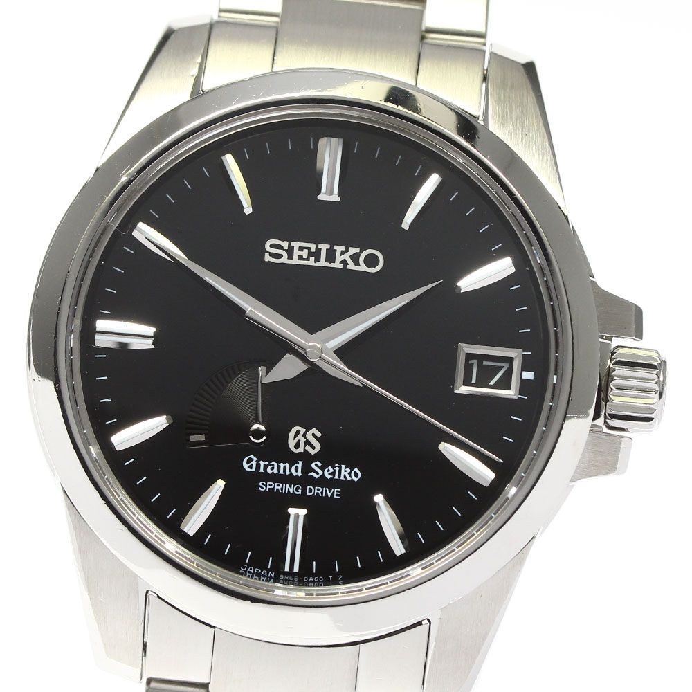 SEIKO SBGA027 9R65-0AG1 グランドセイコー スプリングドライブ パワーリザーブ 腕時計 SS SS メンズ