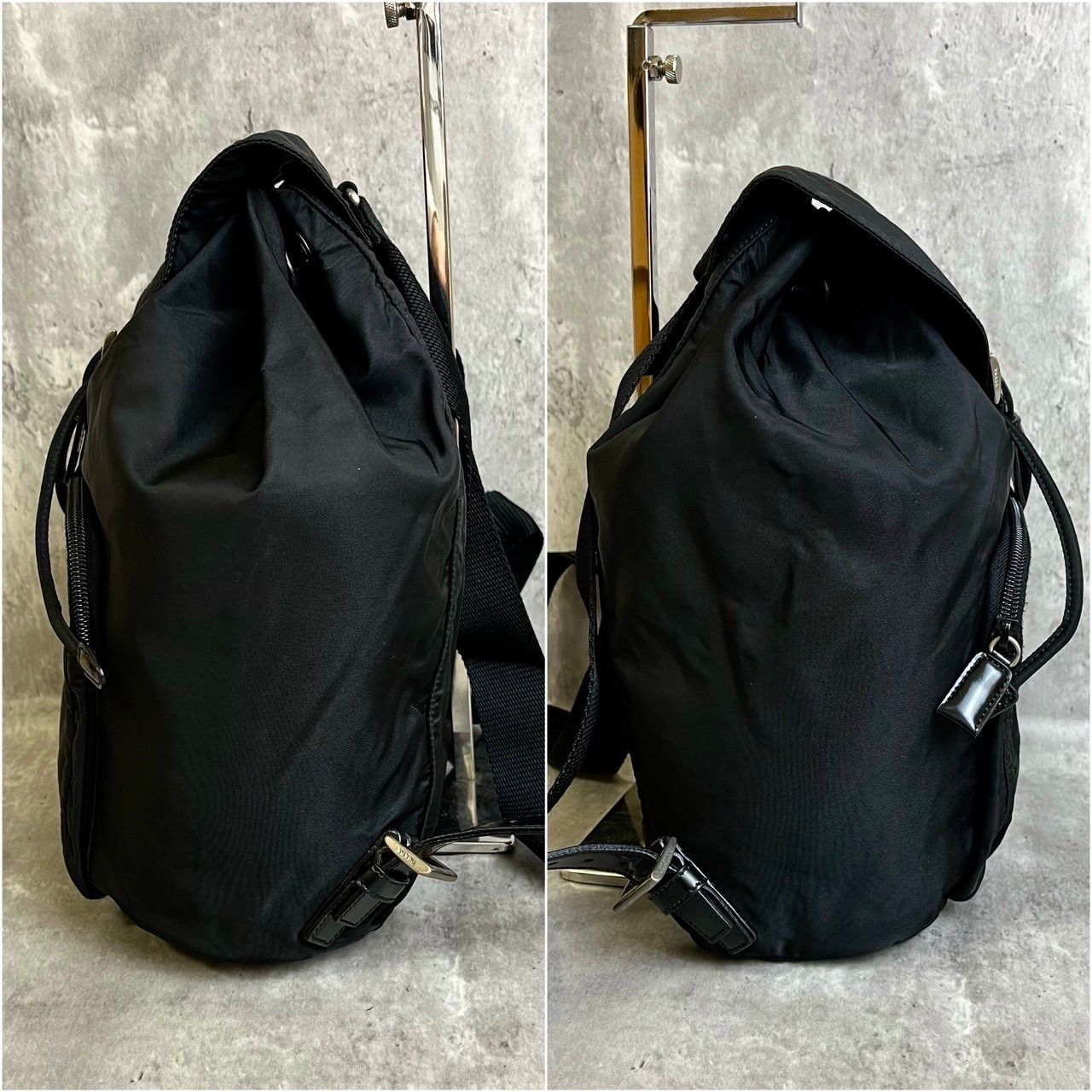 PRADA プラダ バックパック ナップサック リュック ナイロン 巾着