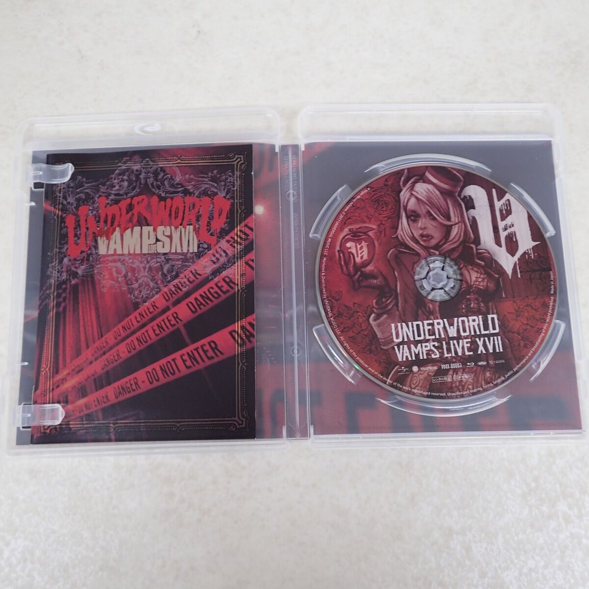 初回限定Goods付BOX VAMPS LIVE2017 UNDERWORLD VAMPS LIVE ⅩⅦ