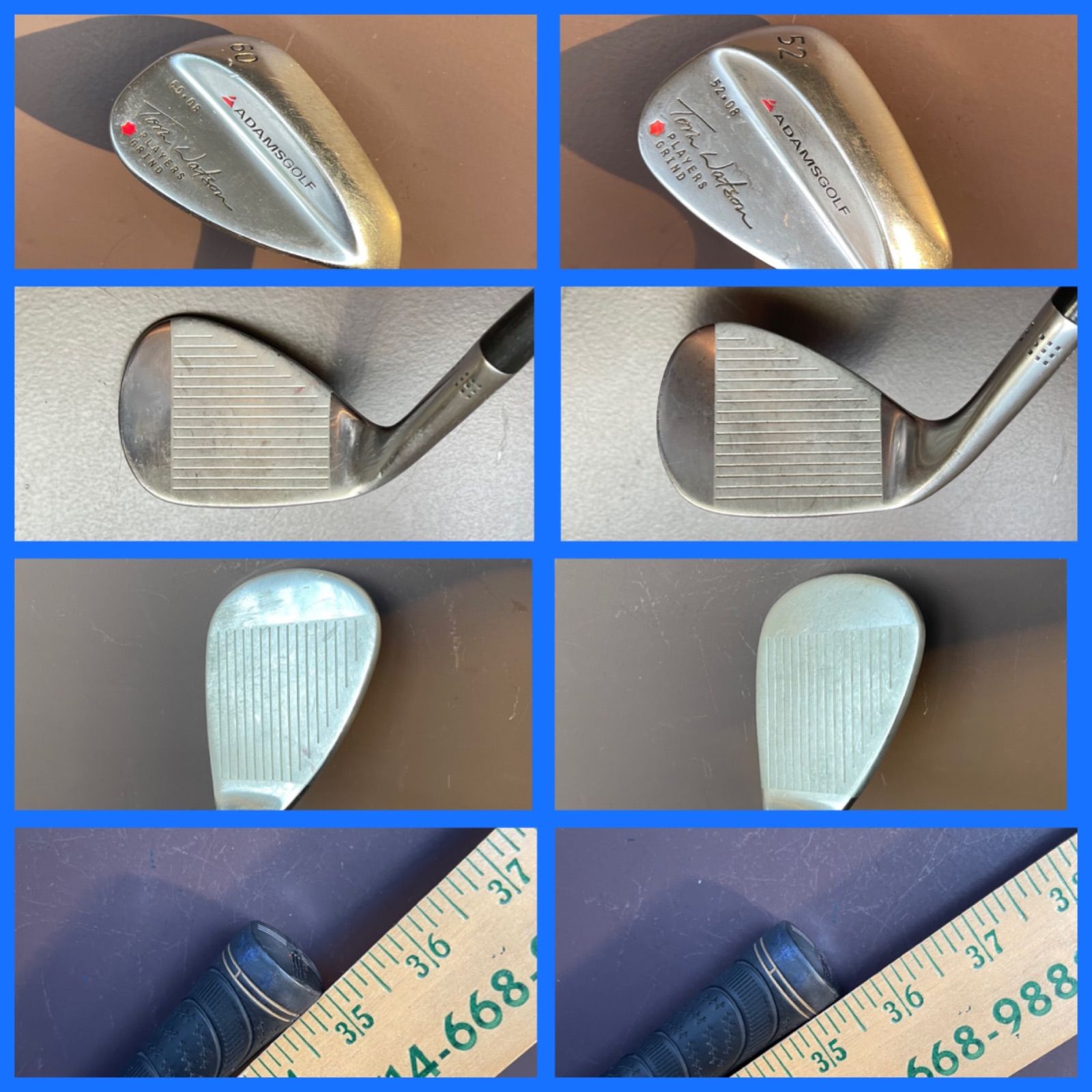 ADAMSGOLF トム・ワトソン PLAYERS GRIND 52°＆60° 【公式通販】
