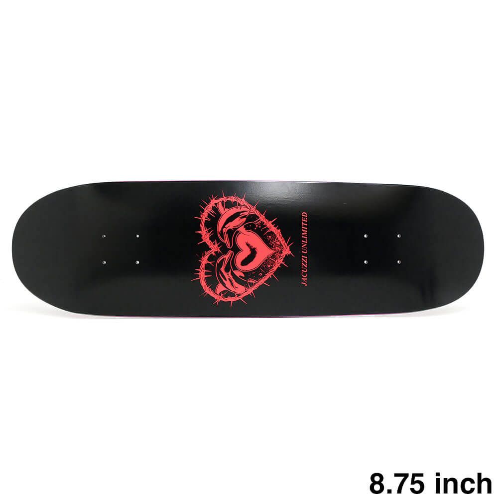 JACUZZI DECK ジャグジー デッキ TEAM DOLPHIN LOGO 8.75 EGG SHAPE EPOXY 7 スケートボード スケボー