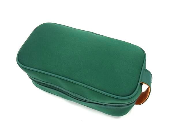 □美品□ HERMES エルメス オードランジュヴェルト キャンバス