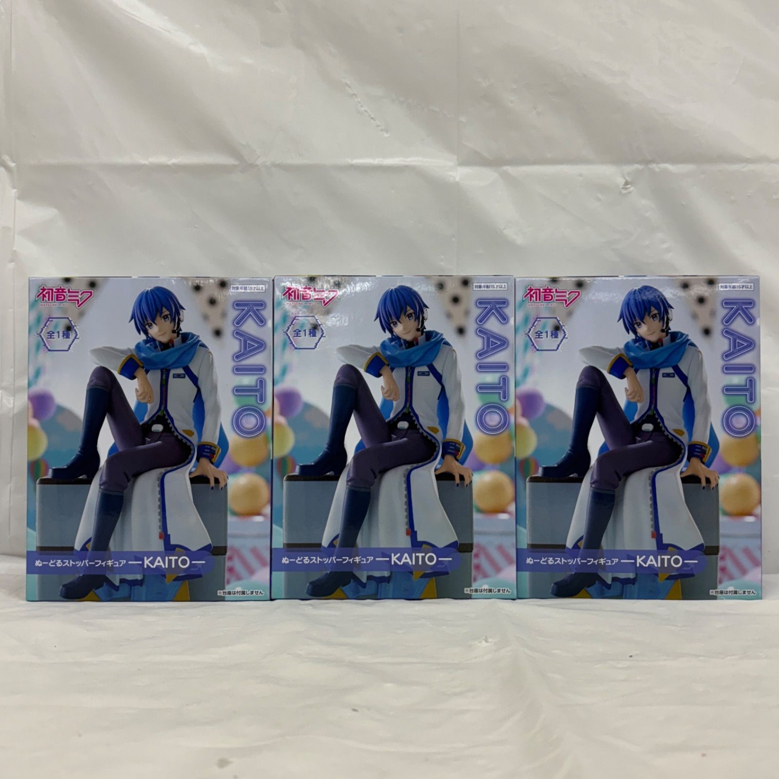 初音ミクシリーズ ぬーどるストッパーフィギュア KAITO カイト 初音ミク」シリーズより、KAITOがぬーどるストッパーフィギュア