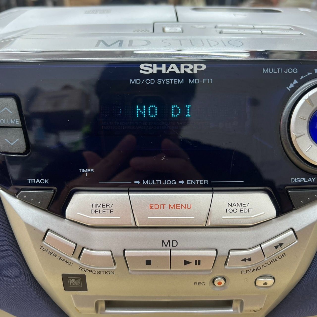 動作確認済み】SHARP シャープ MD STUDIO CD/MD/カセットデッキ