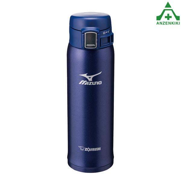 HO-708 象印 ミズノ ステンレスクールボトル 480mL マイボトル パーソナルジャグ 水筒 保温保冷兼用 スポーツドリンク対応 丈夫 熱中症予防 工事現場 熱中症対策 作業員