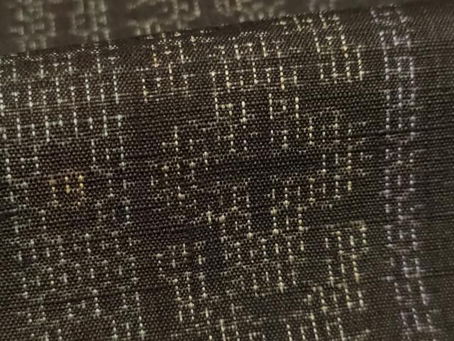 飛び亀甲柄 正絹