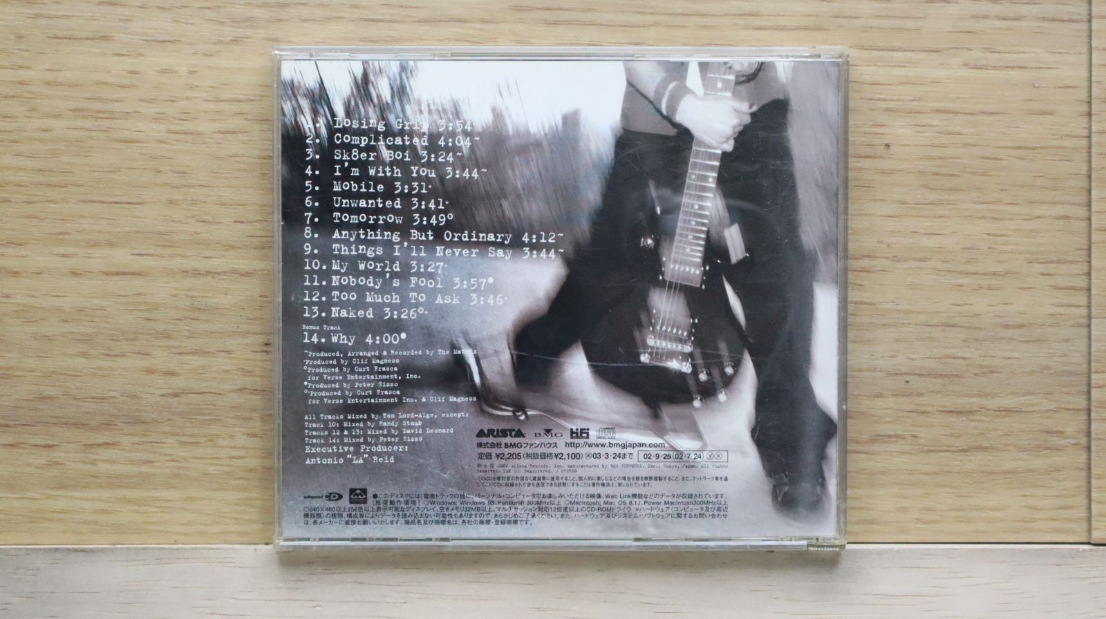 国内盤CD☆アヴリル・ラヴィーン/AVRIL LAVIGNE□ レット・ゴー