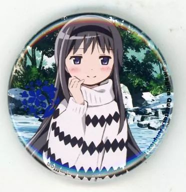 魔法少女まどか☆マギカ 缶バッジ earth music&ecology ほむら 【公式 