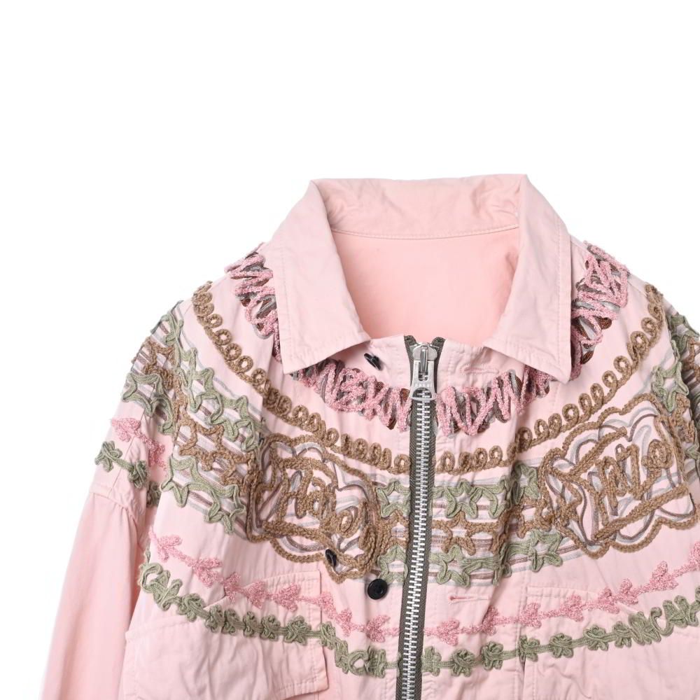 Sacai 23SS エリックヘイズ コード エンブロイダリー シャツ