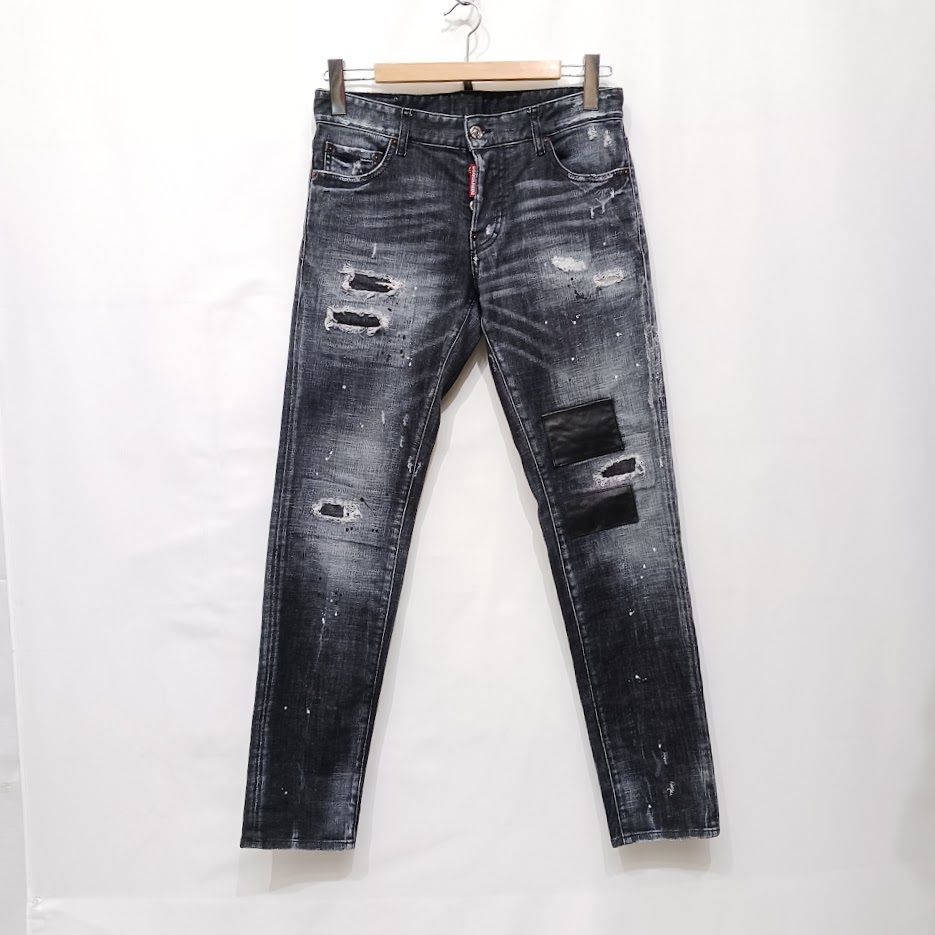 ヒップ42DSQUARED2 ダメージ加工ジーンズ