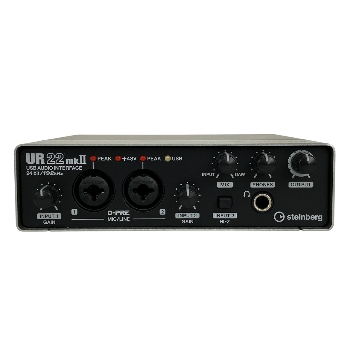 [箱付き 美品] Steinberg UR22 オーディオインターフェイス 中古品】Steinberg/USBオーディオインターフェイス/UR22MKII -DJ