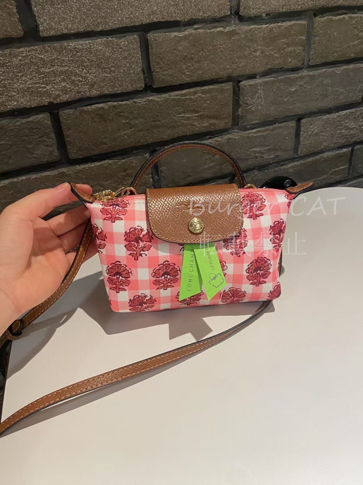 人気&美品】Longchamp ロンシャン XS ミニショルダー プリ