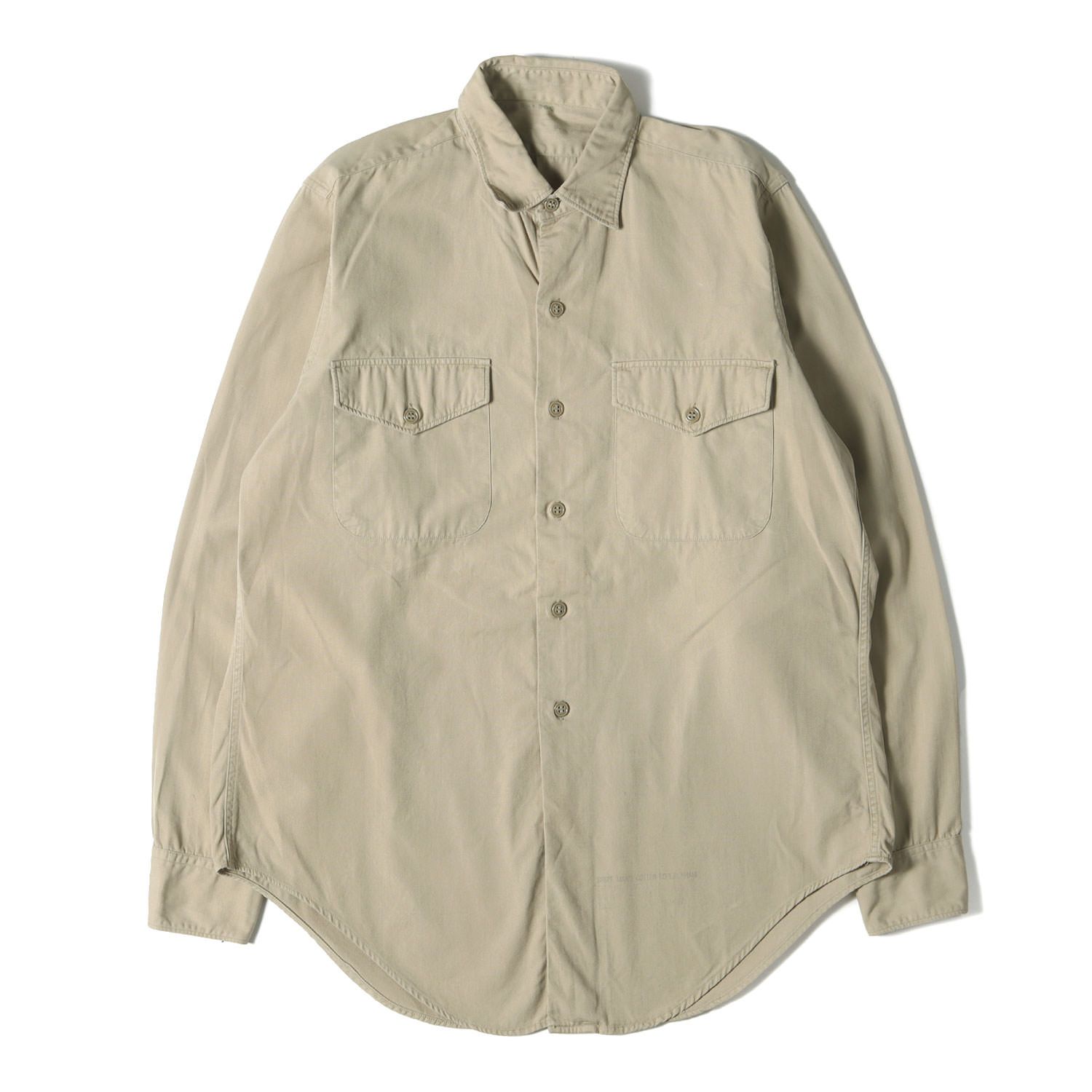 Vintage Military Item ヴィンテージミリタリー シャツ サイズ:詳細 