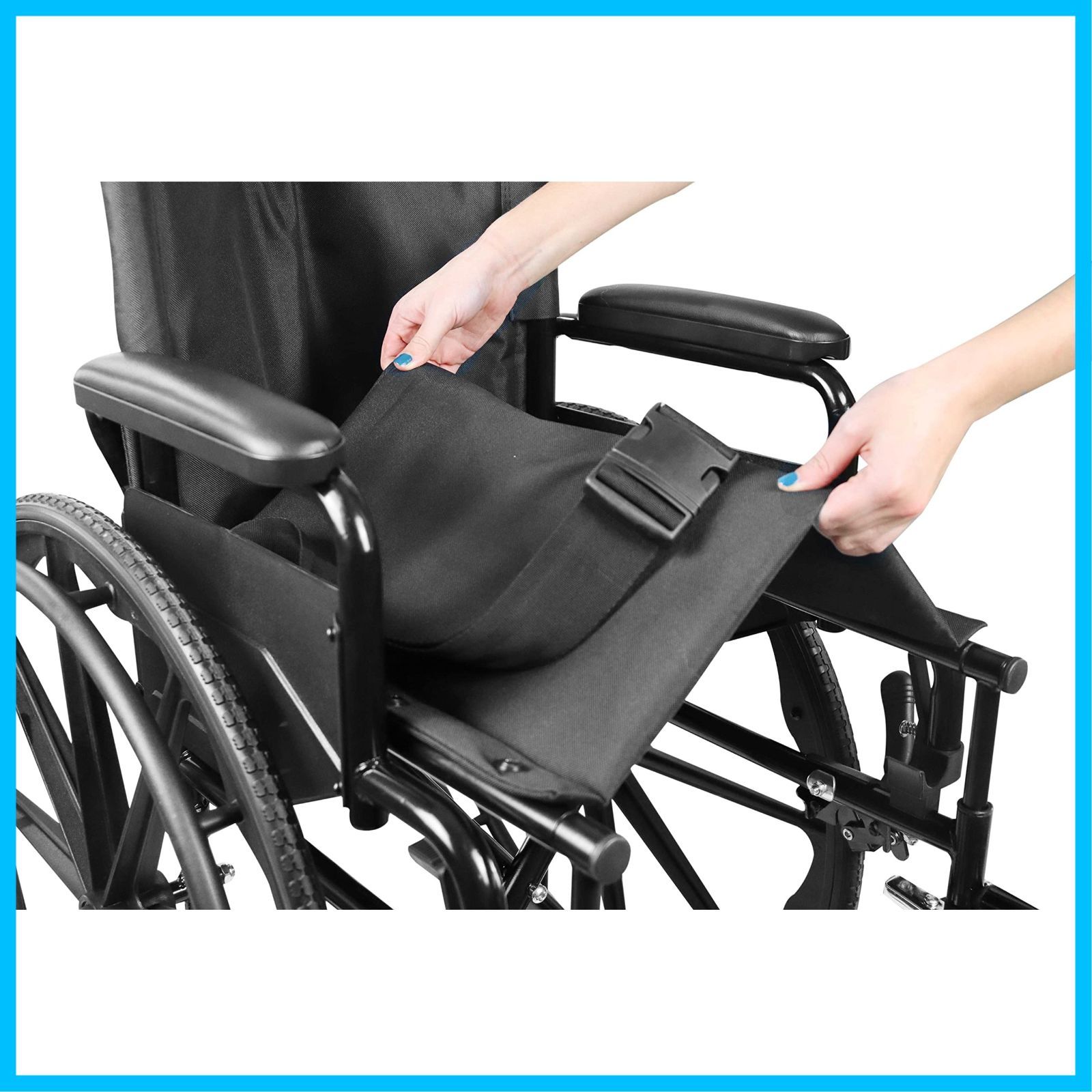 自走式大人用車椅子 高齢者用軽量折りたたみ車椅子