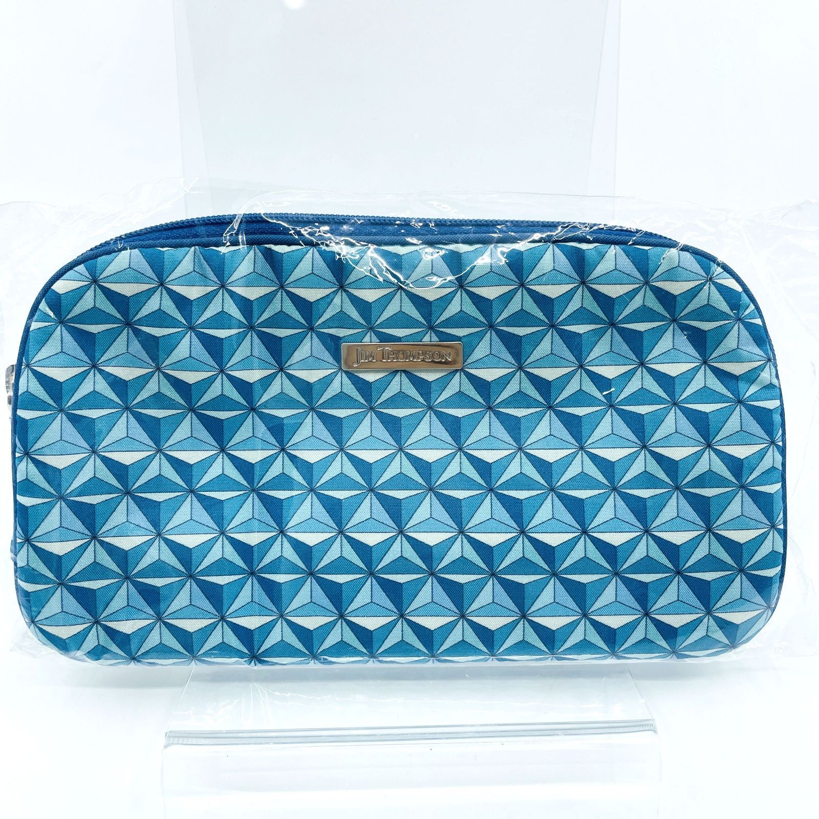 JIM THOMPSON ジムトンプソン ポーチ 小物入れ ブルー 未開封品 - メルカリ