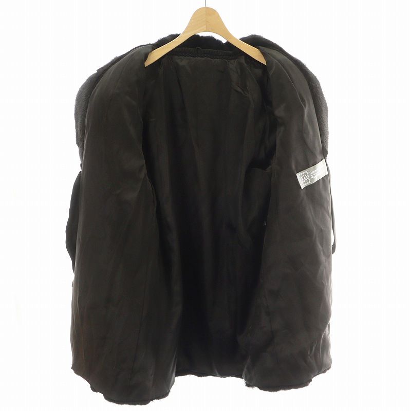 極美品】SAGA MINK サガミンク ミンク毛皮 ロング ブラウン
