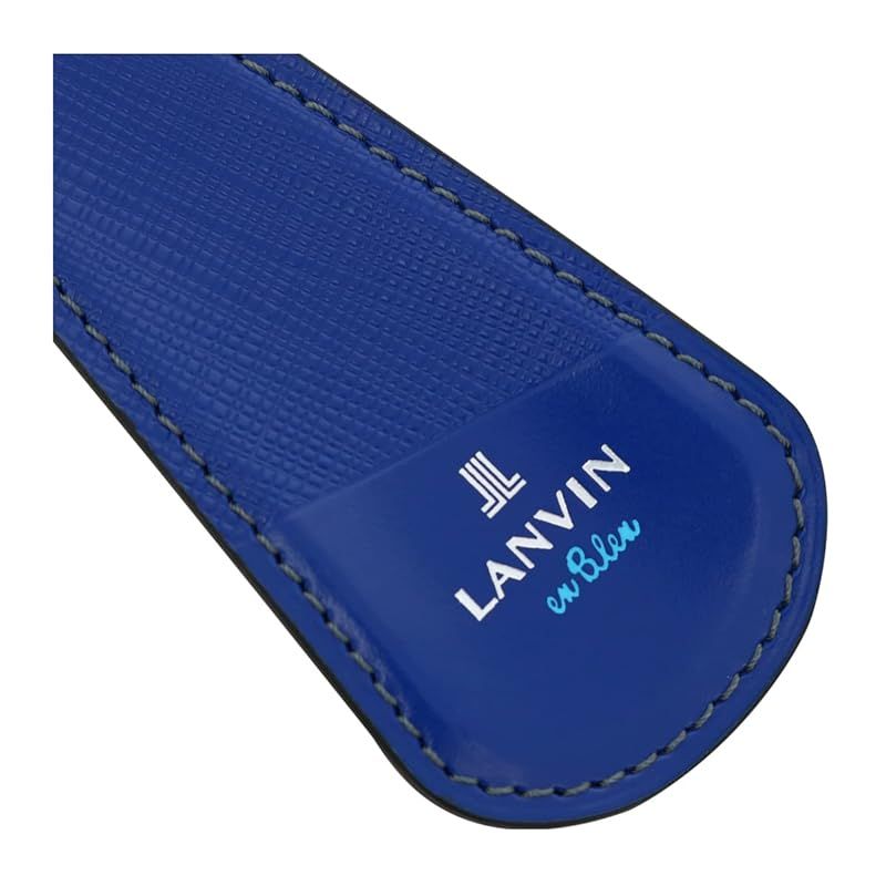 【新着商品】[ランバンオンブルー] 靴べら キーホルダー キーリング ブランド 革 メンズ パーシャル 555617 LANVIN en Bleu 本革 牛革 レザー おしゃれ 携帯靴べら シューホーン 【26】 オレンジ