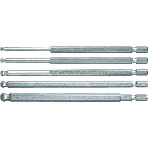 新生活応援SALE3.0/4.0/5.0/6.0/8.0mm TRUSCO(トラスコ) ロングボールポイント六角ビット 5本組セット THBAL-5SET