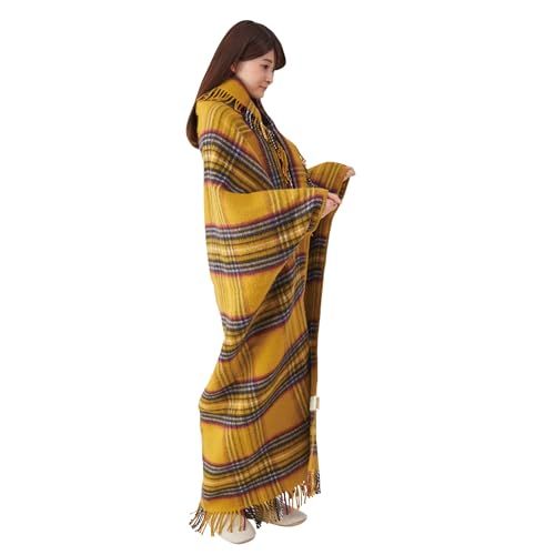 Sakura Blanket サクラ ブランケット ラージサイズ 170×130㎝ 日本製 洗える ホットスローケット SAKURA39-TK1 K カーキー