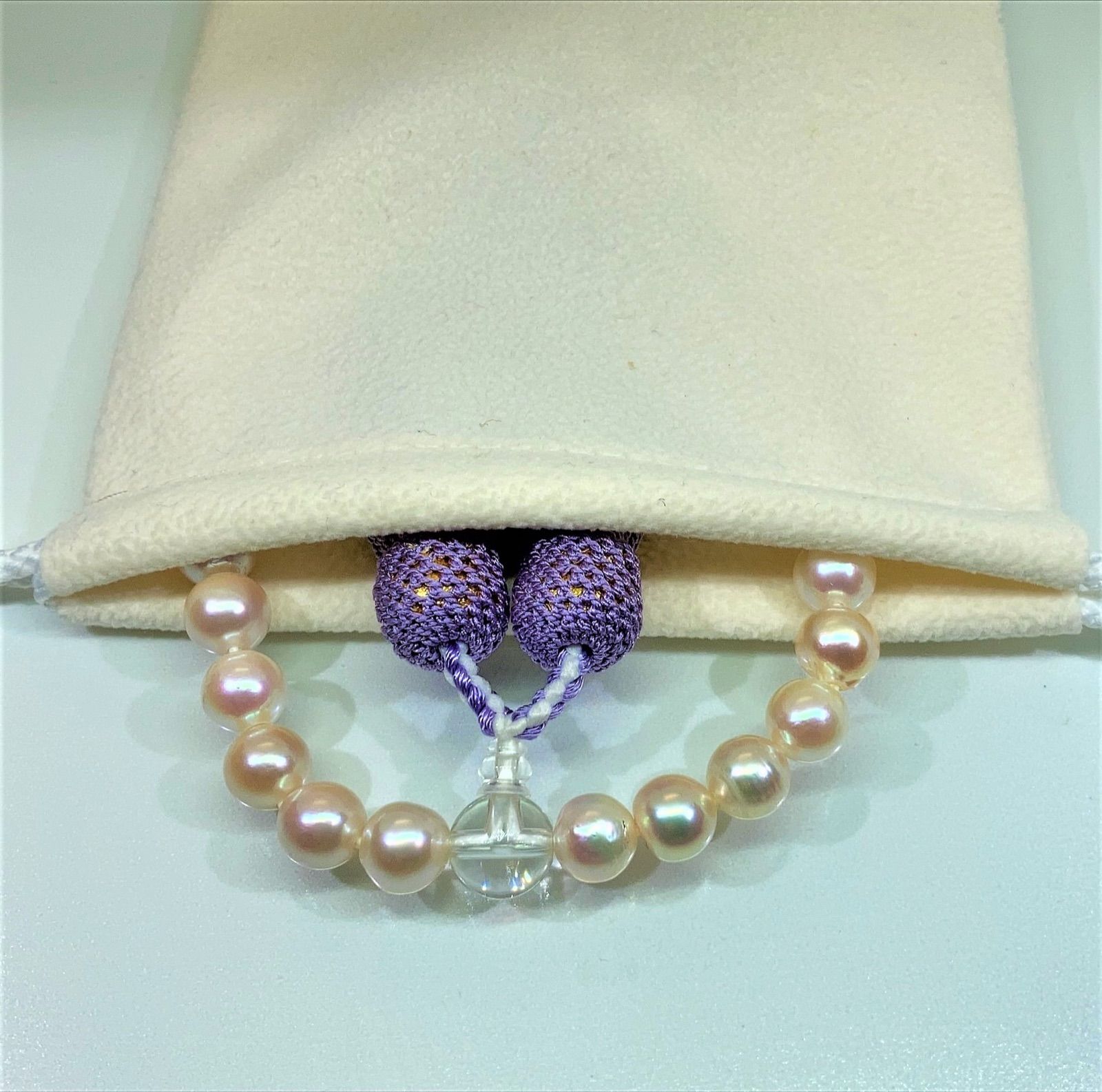 あこや真珠 数珠 念珠 大珠 全宗派使用可能 保証&手引き付き - メルカリ