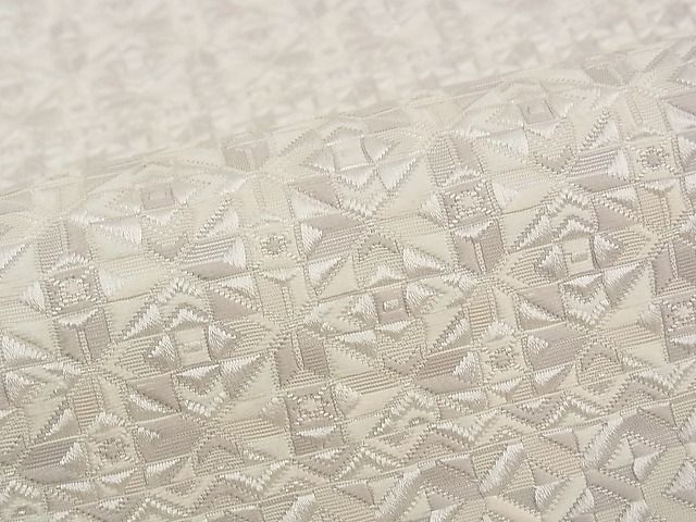 平和屋本店○極上 本場筑前博多織 大倉織物 誠之輔 八寸名古屋帯 琥珀