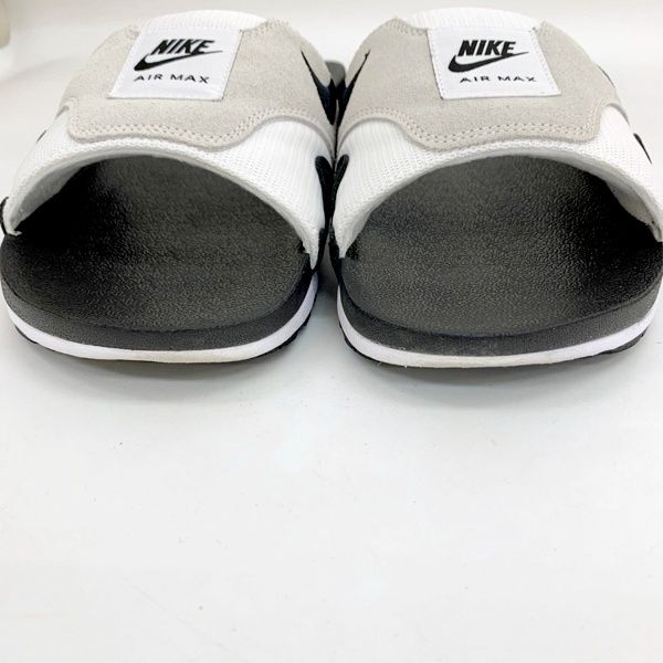 NIKE AIR MAX 1 SLIDE DH0295-102 エアマックス 1 スライド サンダル シューズ 箱付き メンズ 28cm ホワイト ブラック ナイキ 靴 DF11988■