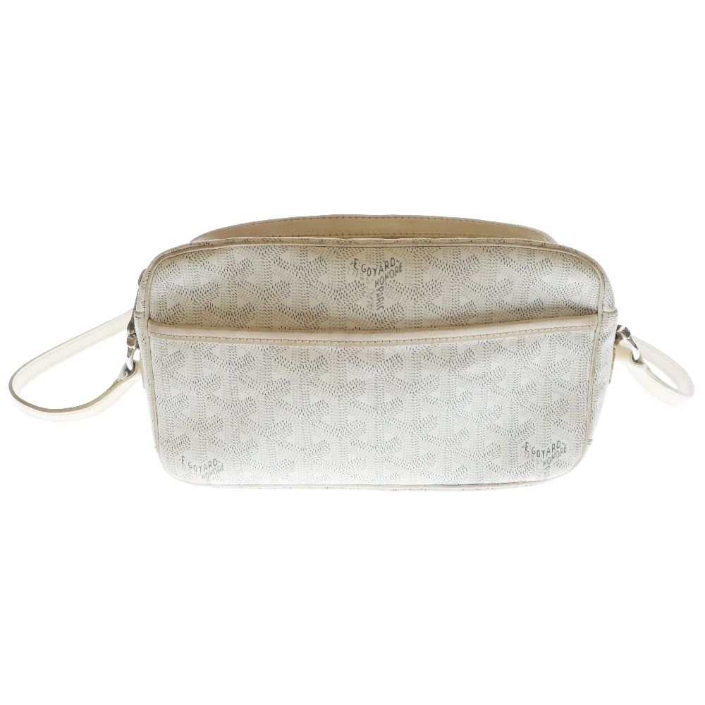 GOYARD ゴヤール CAPVERT カップヴェールPM レザー ショルダーバッグ ホワイト