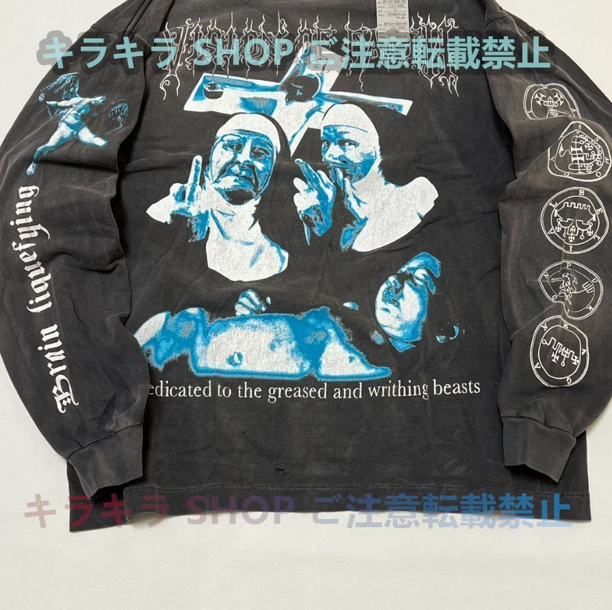 ⭐新品未使用 SAINT MICHAEL セントマイケル 23ss SISTER LS TEE パーカー - メルカリ