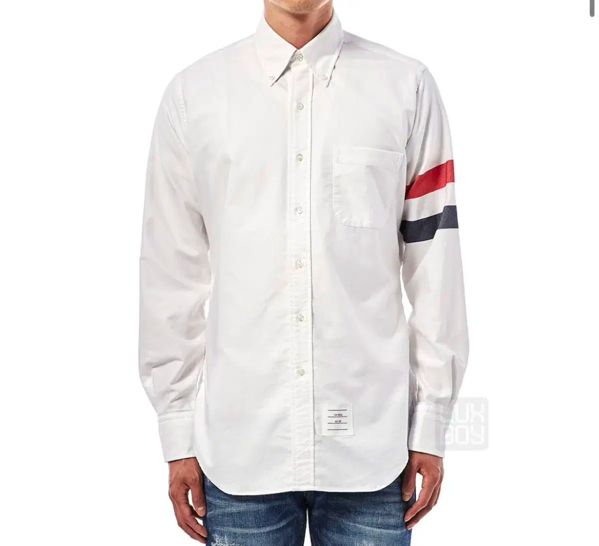 105 Thom Browne トム ブラウン 3本線 シャツ