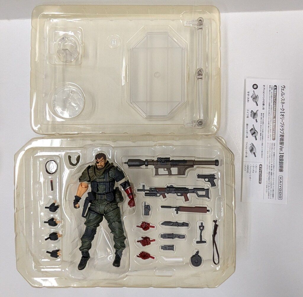 マイクロヤマグチ／リボルミニ ヴェノム・スネーク オリーブ