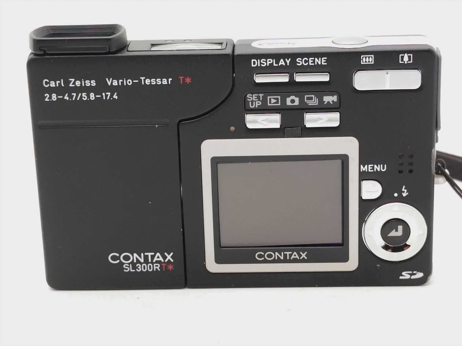 中古】CONTAX SL300R T＊ Vario-Tessar T＊ 2.8-4.7/5.8-17.4 ブラック