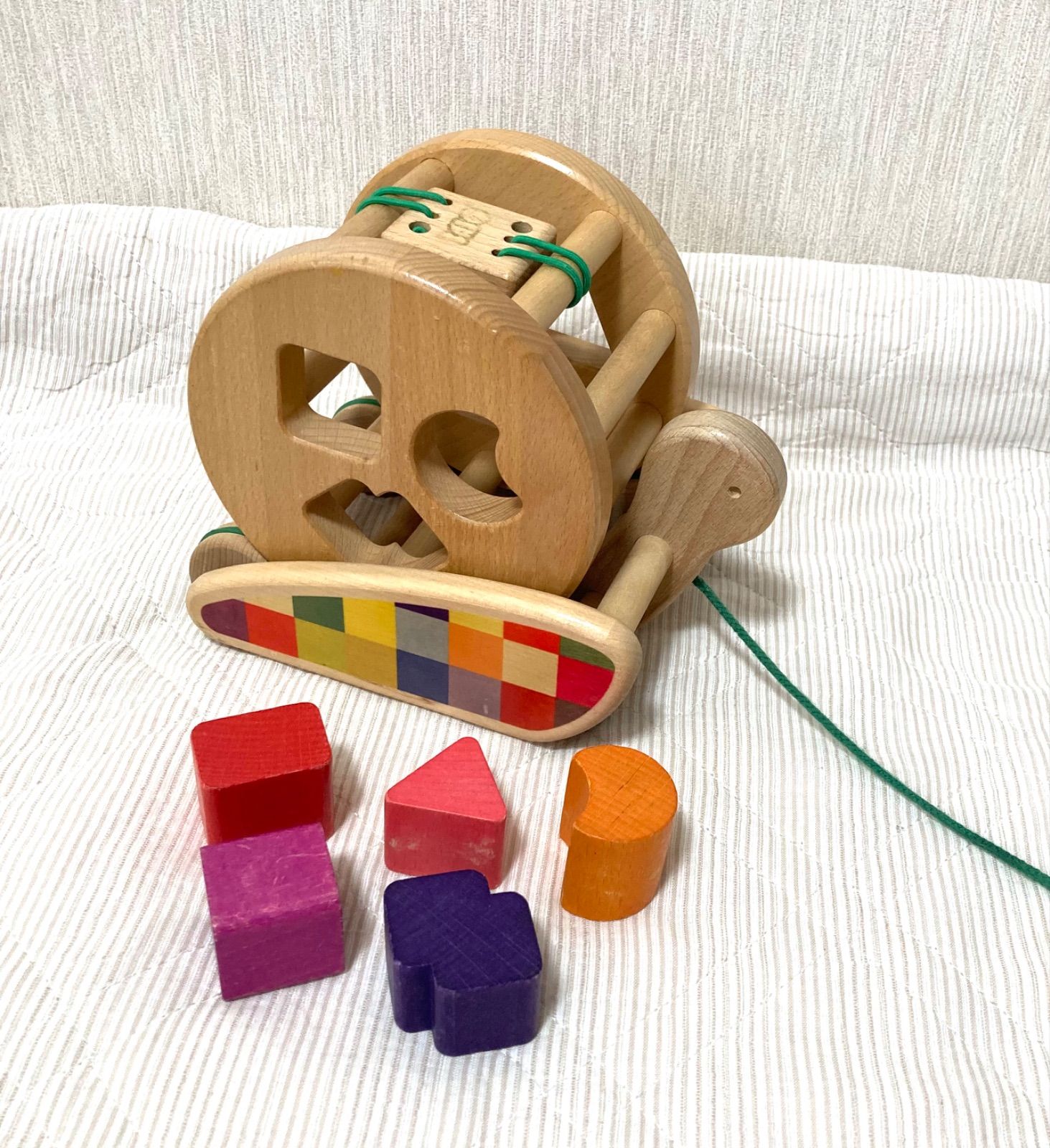 エトボイラ ベック社 Naef ボーネルンド 木製 知育玩具 おもちゃ 5点 