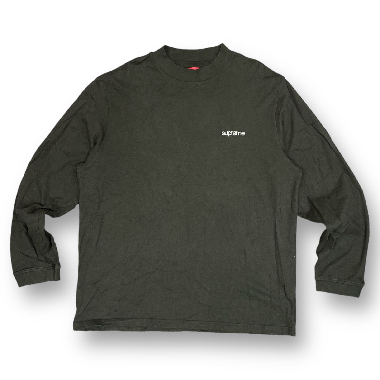 Supreme 22AW Classic Logo L/S Tee クラシック ロゴ クルーネック  