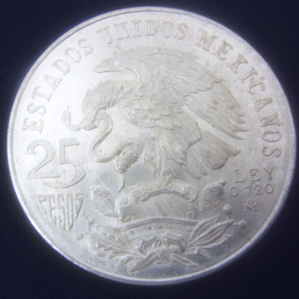 メキシコシティオリンピック 25ペソ銀貨　6枚　プルーフコイン メキシコ 25ペソ銀貨 1968年メキシコオリンピック記念 未使用