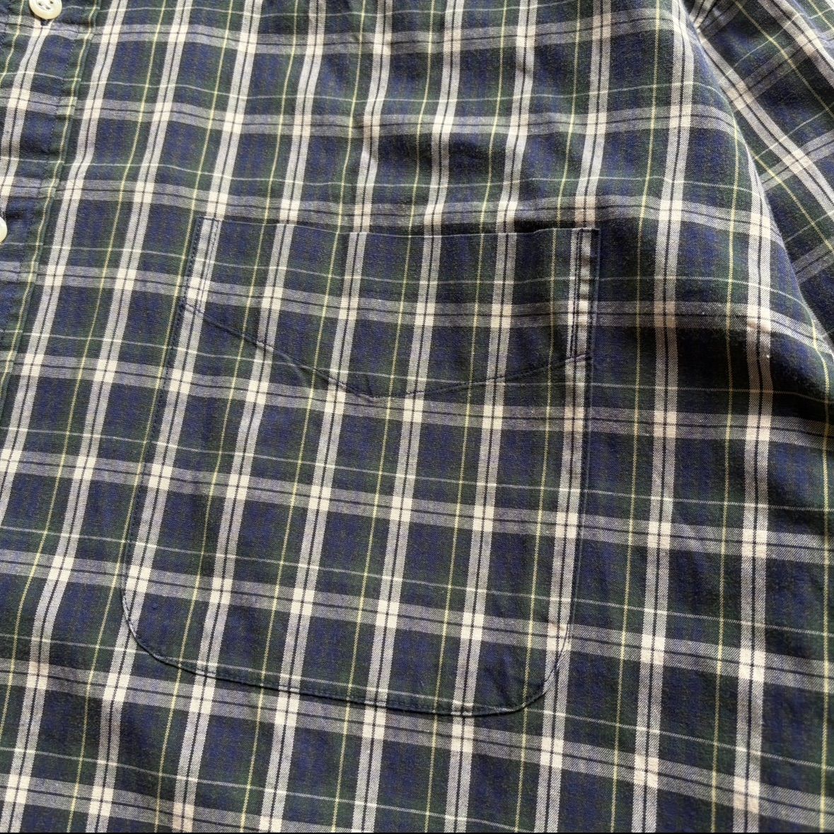 90s Polo by Ralph Lauren “No Pony Logo” L/S Plaid Shirt ポロラルフ