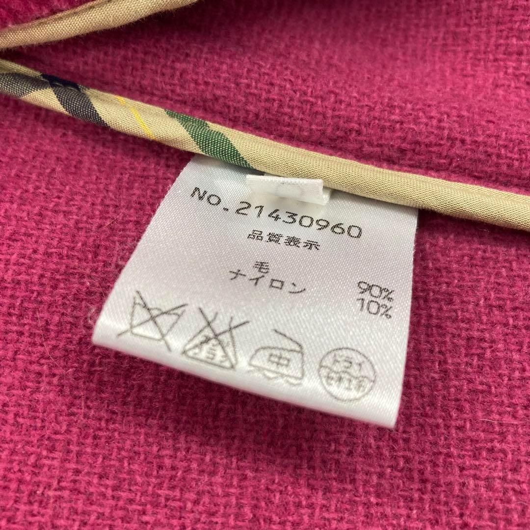 OLD ENGLAND ウール ピーコート 36 オールドイングランド ピンク