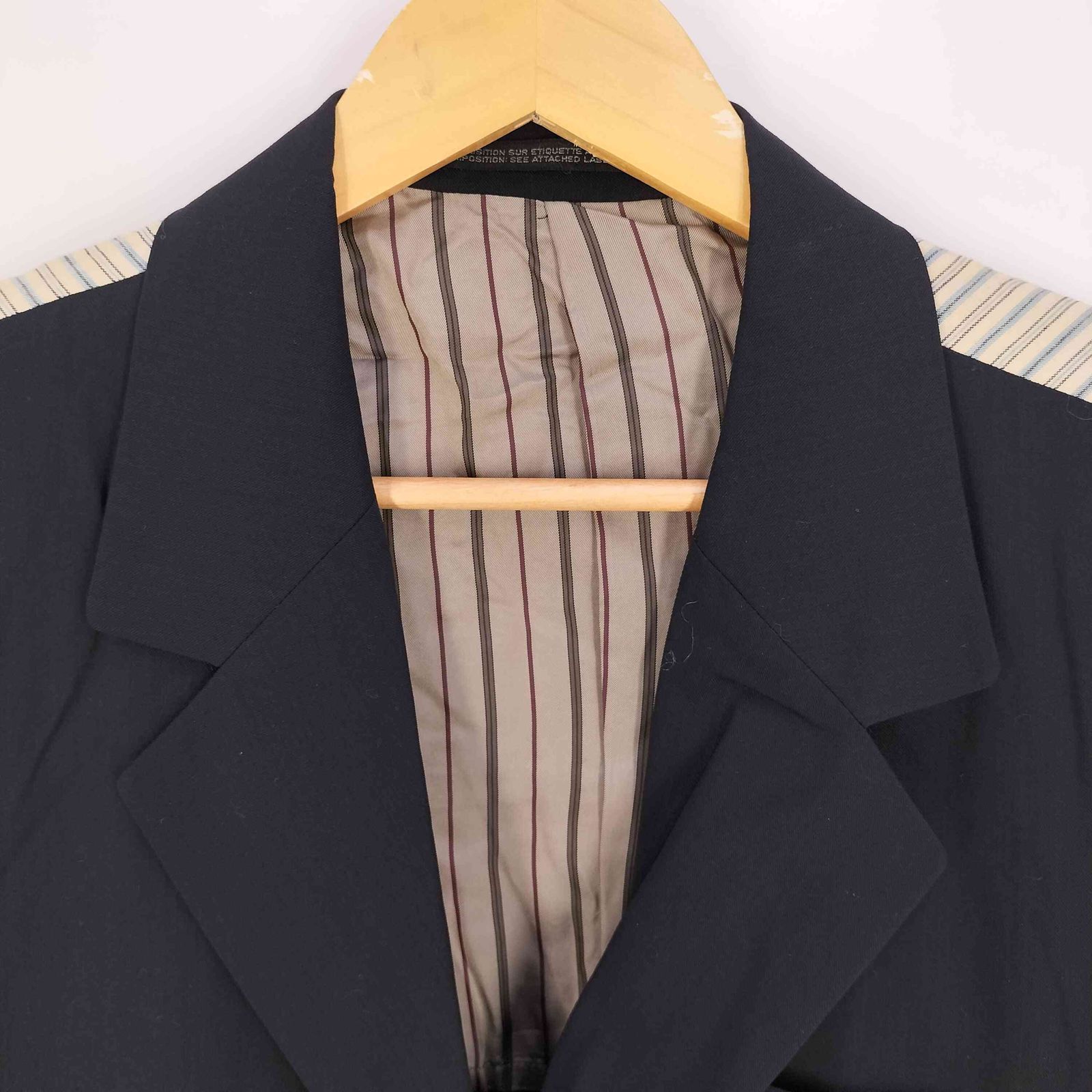 ヨウジヤマモトプールオム Yohji Yamamoto POUR HOMME 93SS ストライプ 