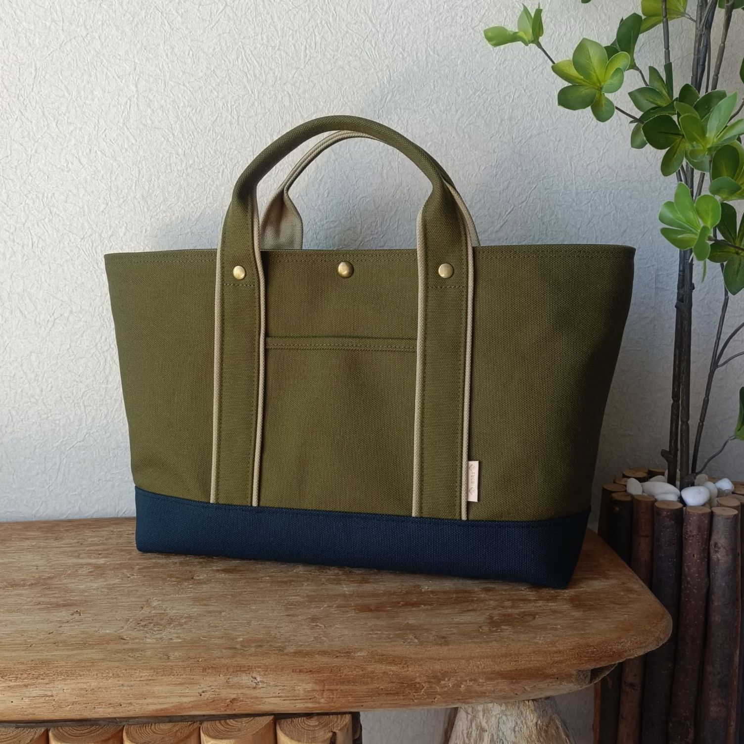 8号帆布トートバッグ(MT) スモーキーコーラル　ゆとまさ 8号帆布トートバッグ(MT) スモーキーコーラル ゆとまさ Msize 8