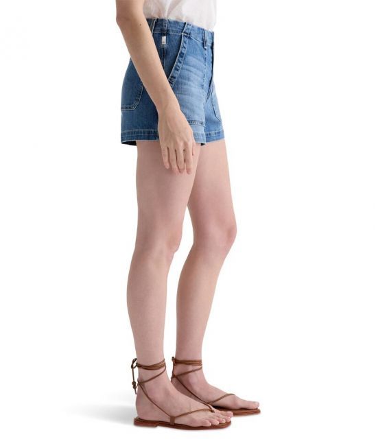 【送料無料】 エージージーンズ レディース ハーフパンツ・ショーツ ボトムス Analeigh Mid-Rise Utility Shorts in San Felipe San Felipe