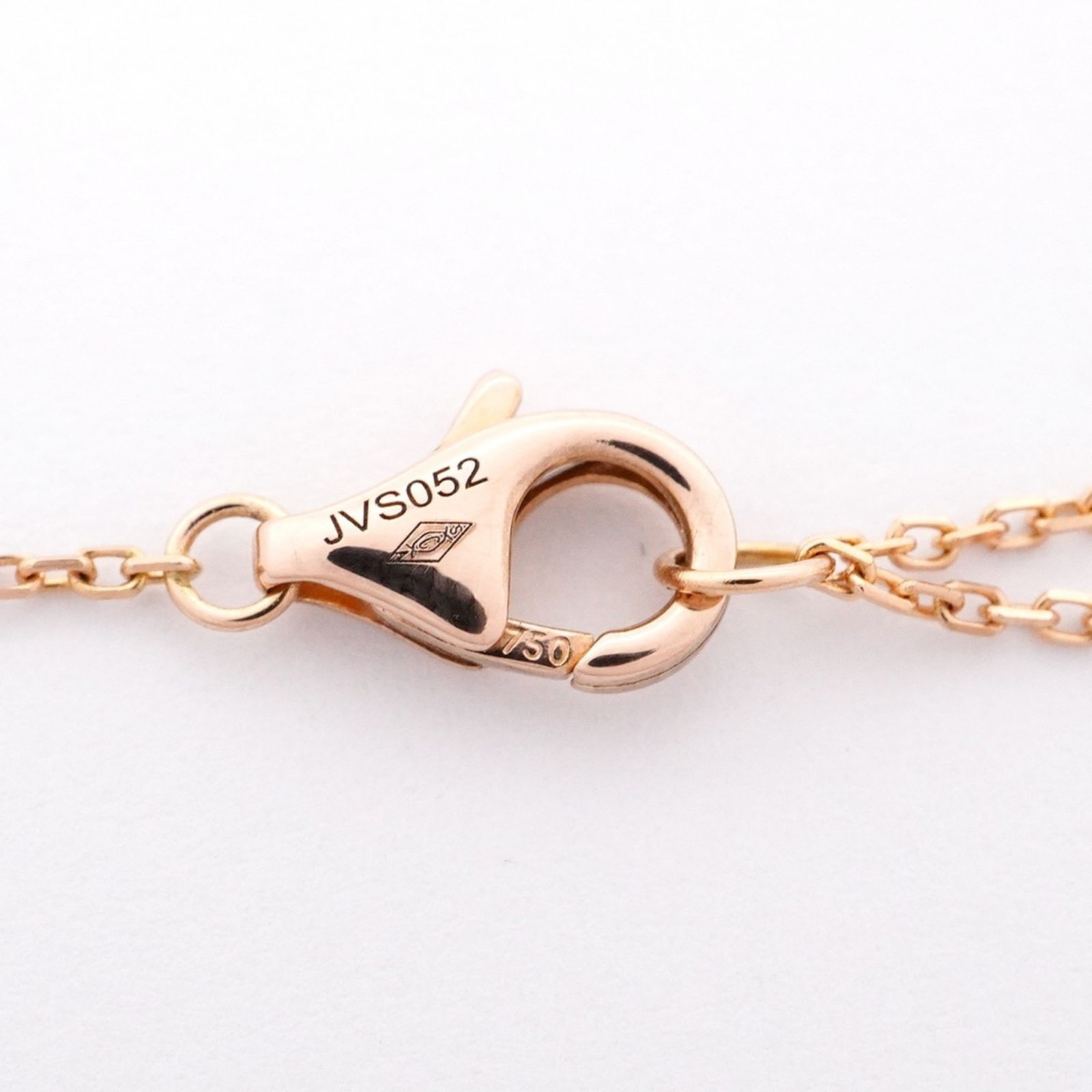 ディアマン レジェ ネックレス ピンクゴールド XS あんしん鑑定付