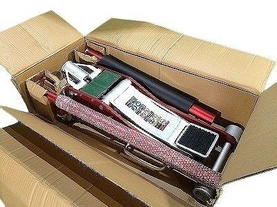 MASADA マサダ アルミジャッキ SJ-20AL ハンドル付 荷重2ton 2000kg 油圧式 低床型 ガレージジャッキ フロアジャッキ114214