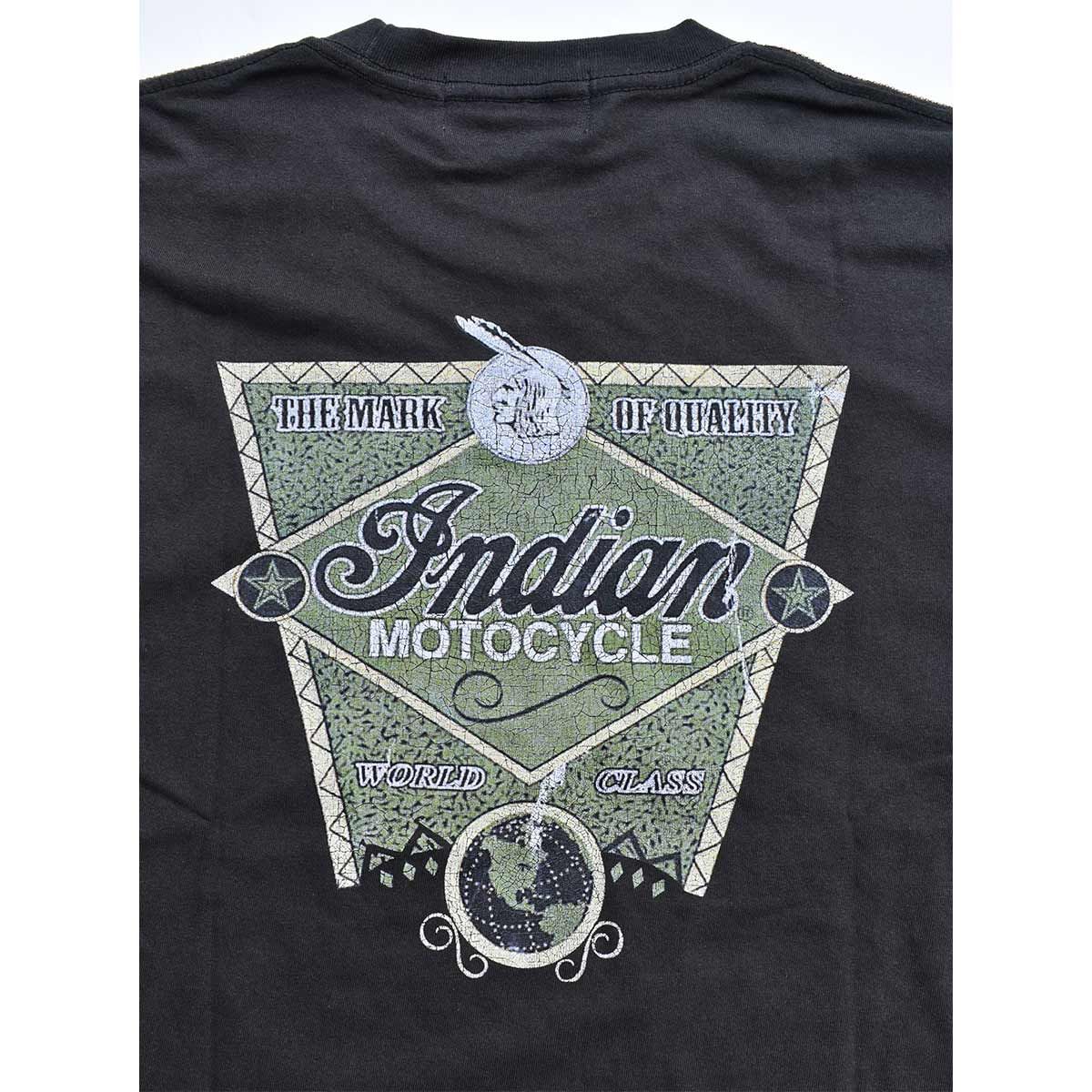WAREHOUSE インディアンTシャツ 新品 スミクロ XL 新品】 Indian