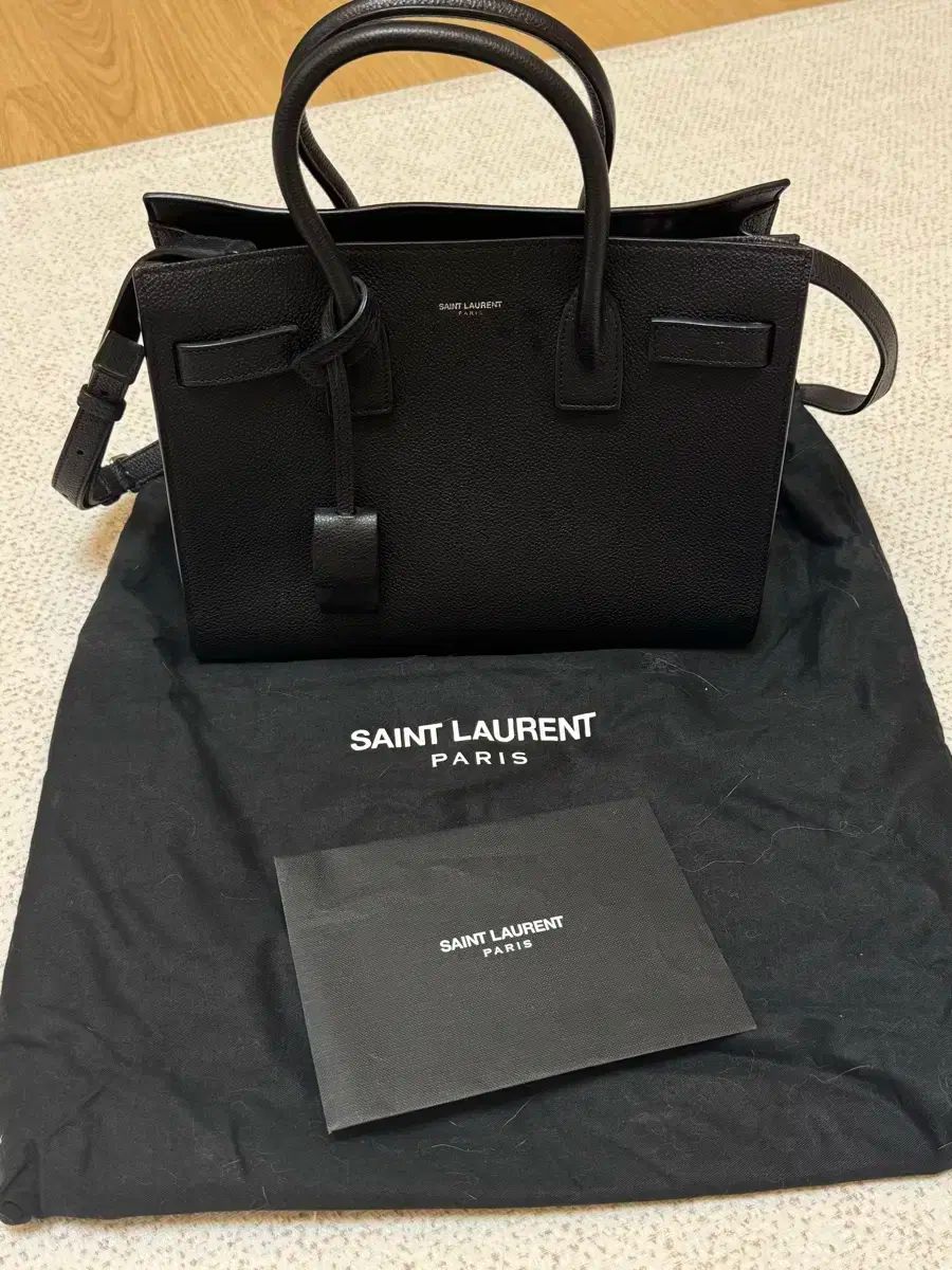 【SAINT LAURENT】サック ド ジュール スモール ブラック・中古 Saint Laurent(サンローラン) サック・ド・ジュール スモール